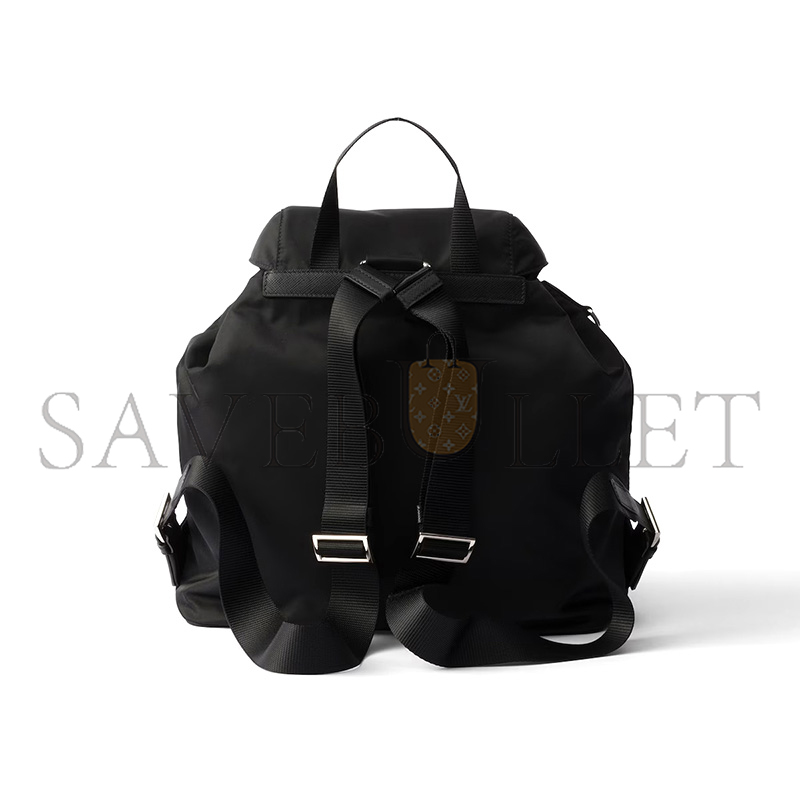 PRADA MEDIUM RE-NYLON BACKPACK WITH POUCH 1BZ811 (32*30*15cm)